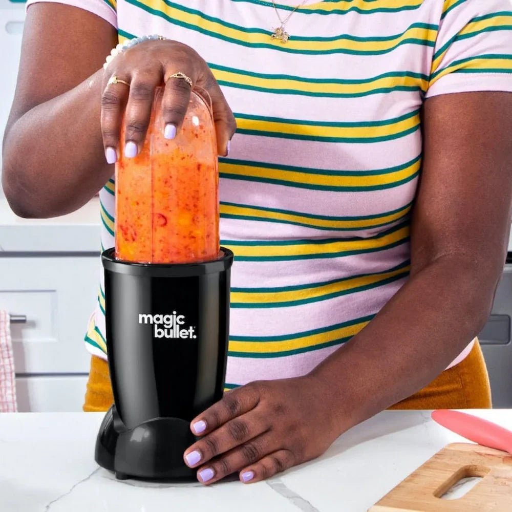 Nutribullet Magic Bullet Starter Kit All in one Food Processor and Blender 02227 Black - Image 7