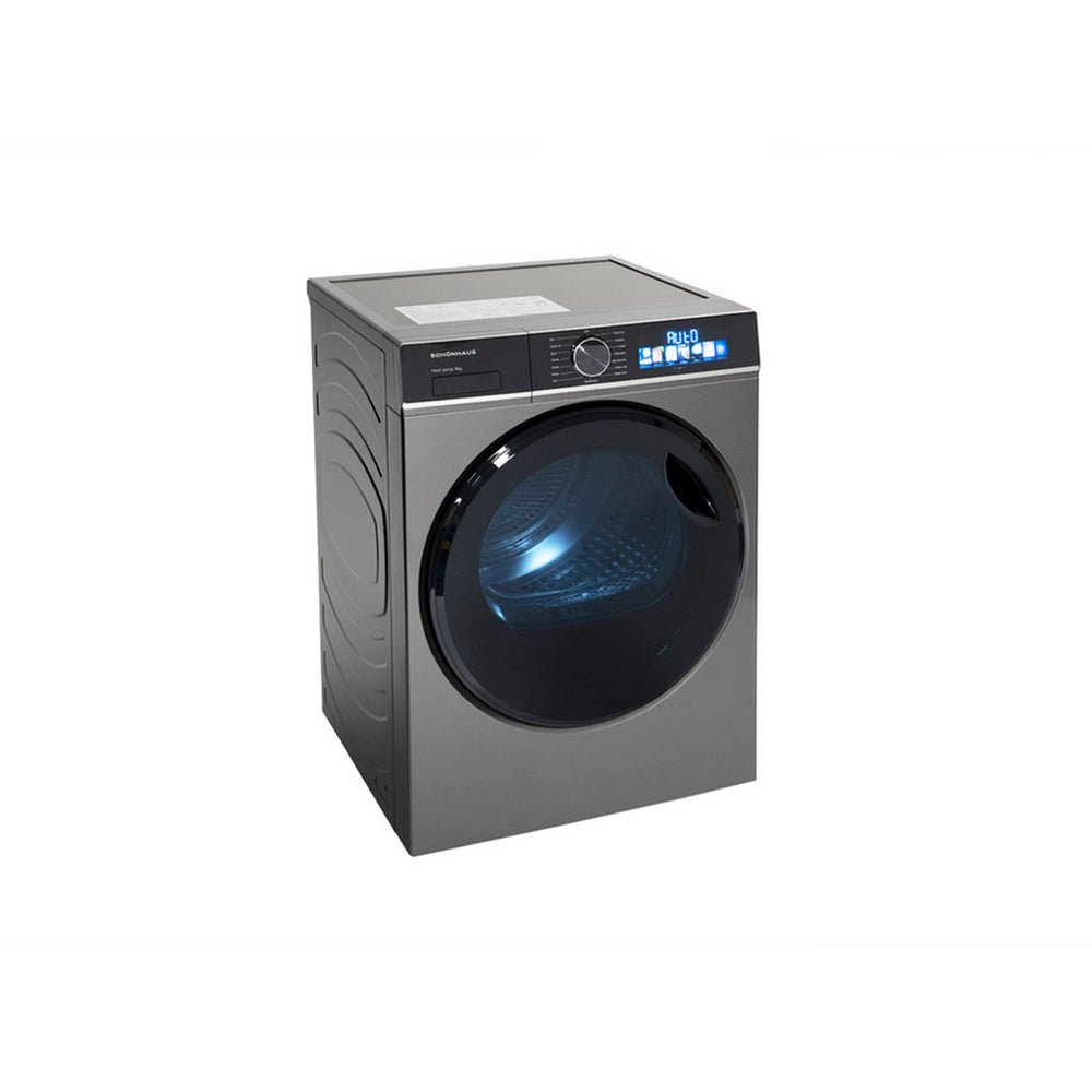 Schonhaus TDSHF018A3G 8kg Heat Pump Tumble Dryer Graphite - Image 3